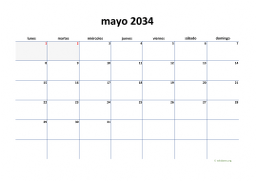 calendario mayo 2034 04