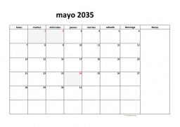 calendario mayo 2035 08