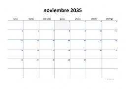calendario noviembre 2035 04