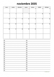calendario noviembre 2035 07