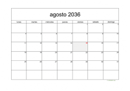 calendario agosto 2036 05
