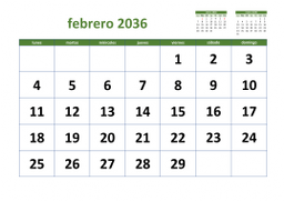 calendario febrero 2036 03
