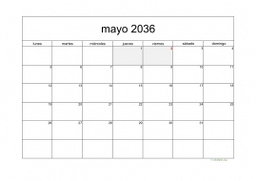 calendario mayo 2036 05