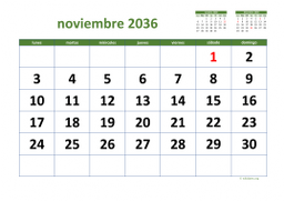 calendario noviembre 2036 03