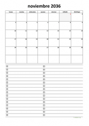 calendario noviembre 2036 07