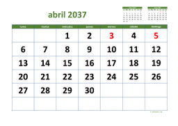 calendario abril 2037 03