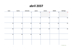 calendario abril 2037 04