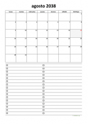 calendario agosto 2038 07