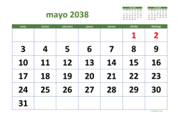 calendario mayo 2038 03
