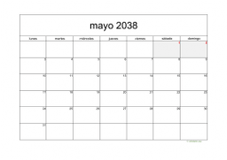 calendario mayo 2038 05
