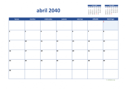 calendario abril 2040 02