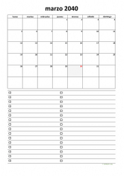 calendario marzo 2040 07