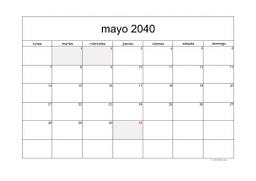 calendario mayo 2040 05