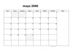 calendario mayo 2040 08