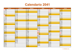 calendario anual 2041 09
