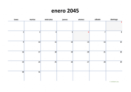 calendario mensual 2045 04