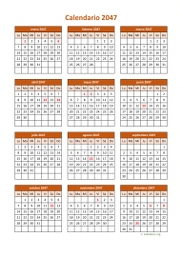 calendario anual 2047 06