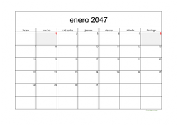 calendario mensual 2047 05