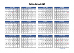 calendario anual 2050 04
