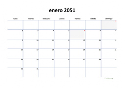 calendario mensual 2051 04