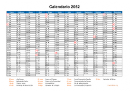 calendario anual 2052 08