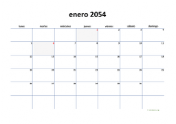 calendario mensual 2054 04