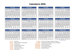 calendario anual 2056 05