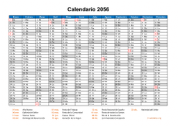 calendario anual 2056 08