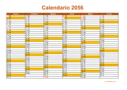 calendario anual 2056 09