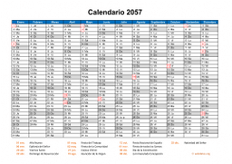 calendario anual 2057 08