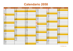 calendario anual 2058 09