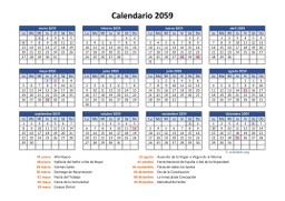 calendario anual 2059 05