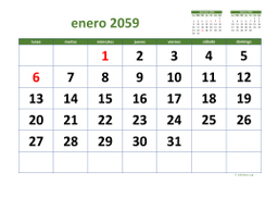 calendario mensual 2059 03