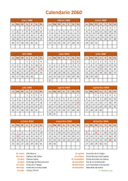calendario anual 2060 07