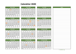 calendrier annuel 2020 01