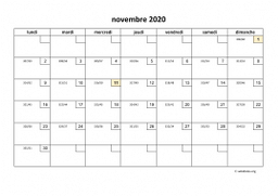 calendrier novembre 2020 01
