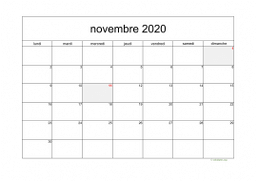 calendrier novembre 2020 05