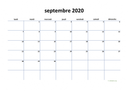 calendrier septembre 2020 04