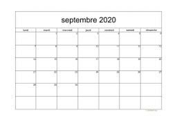 calendrier septembre 2020 05