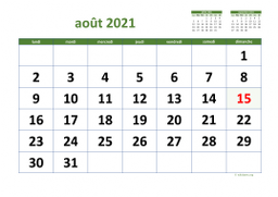 calendrier août 2021 03
