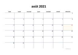 calendrier août 2021 04