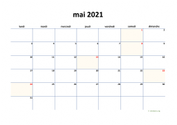 calendrier mai 2021 04