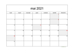 calendrier mai 2021 05