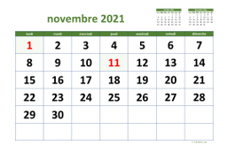 calendrier novembre 2021 03