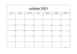 calendrier octobre 2021 05