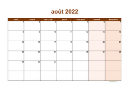 calendrier août 2022 06