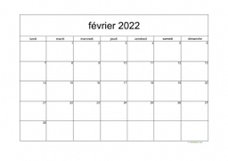 calendrier février 2022 05