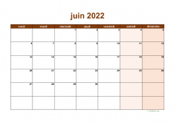 calendrier juin 2022 06