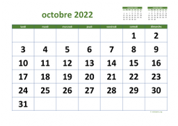 calendrier octobre 2022 03
