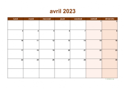 calendrier avril 2023 06